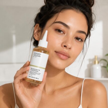 100ml Glycolic Acid 7% Toning Solution To Remove Acne and Moisturize Skin Rejuvenating Lotion